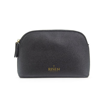 Risen Wash Bag in Midnight Black