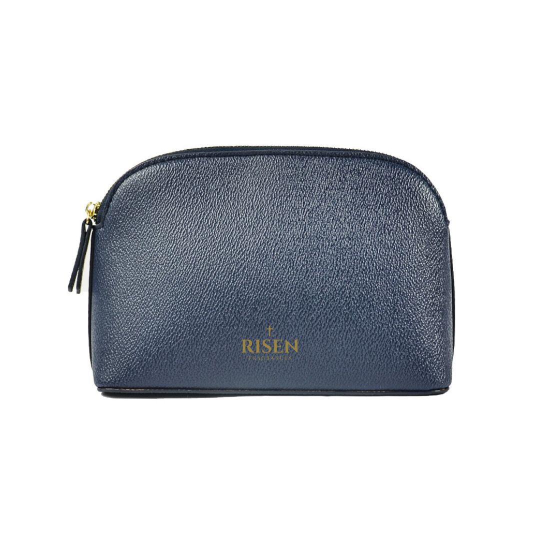 Risen Wash Bag in Deep Navy
