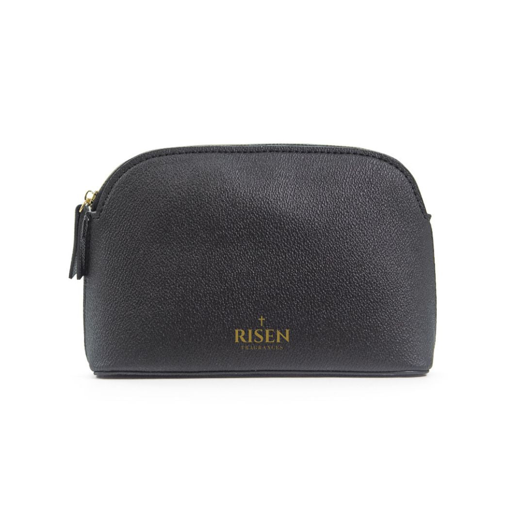 Risen Wash Bag in Midnight Black